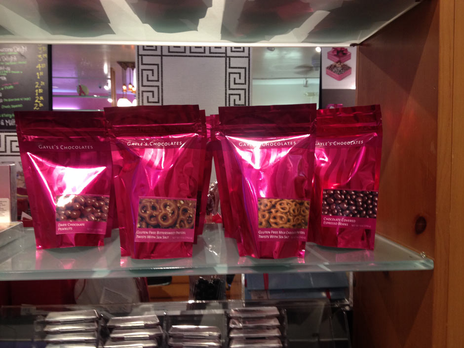 Gayle's Chocolates Packaging