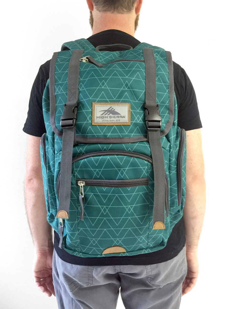 High Sierra backpack design