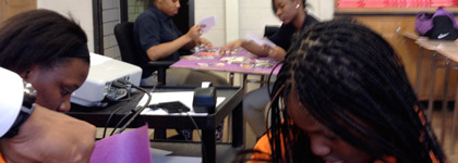 CAPE Teaching Artist Bronzeville Scholastic Institute Project